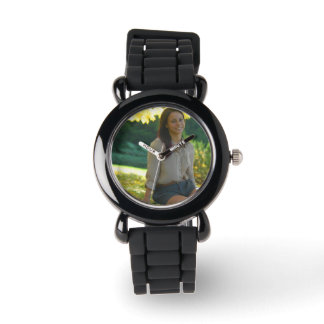 独自のシルバーカスタムグリッターウォッチを作成 腕時計