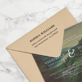 独自のシンプルモダン差出人住所 セルフインキングスタンプ