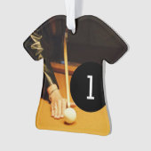 独自のシンプル簡単2イメージの作成 オーナメント (正面)