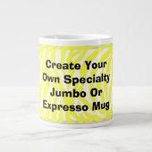 独自のジャンボまたはExpresso Mugの作成 ジャンボコーヒーマグカップ (正面)