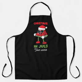 独自のスイカSantaを作成 エプロン