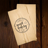 独自のスクリプトスイートベーカリーの作成 ラバースタンプ