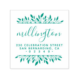 独自のスクリプトファミリ名の作成差出人住所 セルフインキングスタンプ