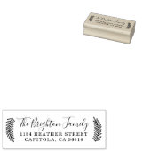 独自のスクリプトファミリ名の作成差出人住所 ラバースタンプ (押印)