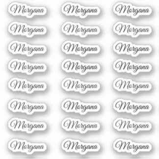 独自のスクリプトモダン名のパーソナライズされた作成 シール