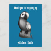 独自のスケッチ画像またはロゴのアップロード | カスタム ポストカード (正面)