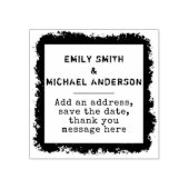 独自のスタンプ作成カスタム文字動揺してグランジ ラバースタンプ (インプリント)