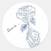 独自のステッカーを作成 ラウンドシール (正面)