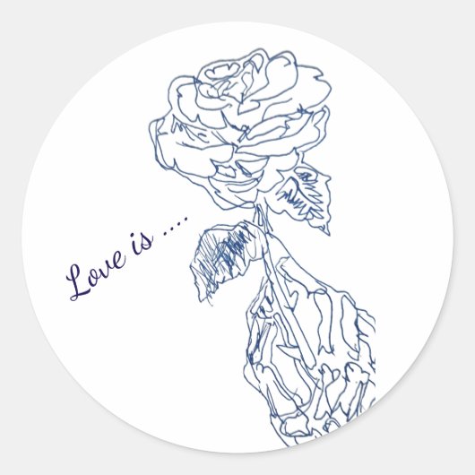 独自のステッカーを作成 ラウンドシール (正面)