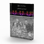 独自のステンシルバラの作成パーソナライズされた フォトブロック (右)