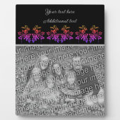 独自のステンシルフォトを作成パーソナライズされたする フォトプラーク (正面)