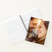 独自のスパイラルパーソナライズされたノートブック ノートブック (内部)