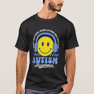 独自のスペクトラムで輝く 自閉症啓発 アクセサリー Tシャツ