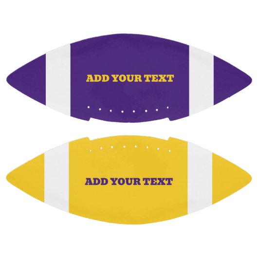 独自のスポーツをテーマにしたカスタム アメリカンフットボール (パネル)