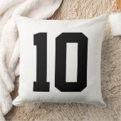 独自のスポーツカスタムジャージ番号の作成 クッション (ブランケット)