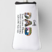 独自のスポーツパパフォトコラージュを作成するスイムパパ ゴルフヘッドカバー (回転90)