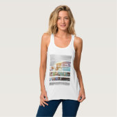 独自のセグメント化されたフォトメモリを作成 タンクトップ (正面フル)