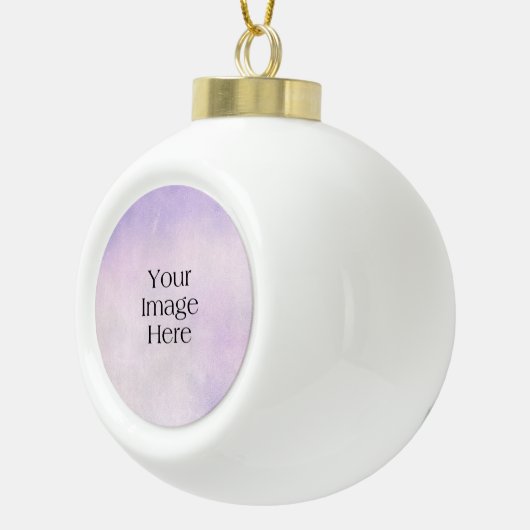 独自のセラミックオーナメントの作成 セラミックボールオーナメント (右)