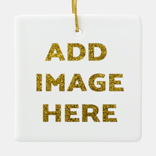 独自のセラミックオーナメント セラミックオーナメント (正面)