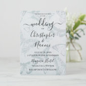 独自のソフトヴィンテージ蝶紙の作成 招待状 (スタンド正面)