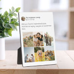 独自のソーシャルメディアのフォトコラージュを作成する フォトプラーク<br><div class="desc">ソーシャルメディアのフォトグリッドで、6人の写真をフィーチャーした独自のフォトスタイルプラークを作成。このデザインに自分の名前、引用文カスタム、または文字を追加する。</div>