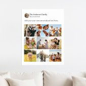 独自のソーシャルメディア写真コラージポスターの作成 ポスター