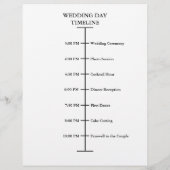 独自のタイムラ結婚イン新聞プログラムの作成 チラシ (裏面)