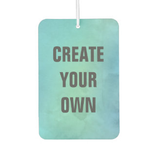 独自のターコイズ水の色を作絵画成 カーエアーフレッシュナー