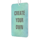 独自のターコイズ水の色を作絵画成 カーエアーフレッシュナー (左)