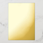 独自のダークブルーを作成 箔シーズンカード (正面)