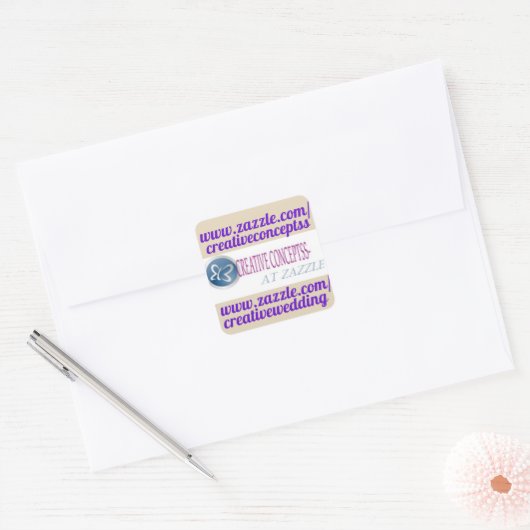 独自のチョコレートミニラベルを作る/ギラスクエア スクエアシール (封筒)