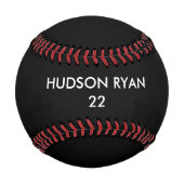 独自のチームを作成 野球ボール (裏面)