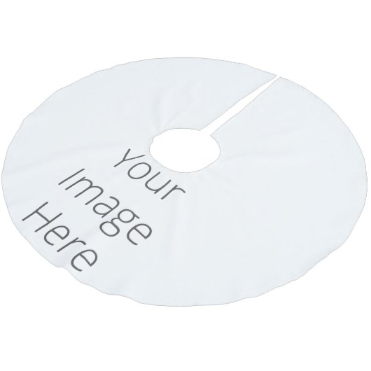 独自のツリーカスタムスカートの作成 ブラッシュドポリエステルツリースカート (アングル)