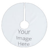 独自のツリーカスタムスカートの作成 ブラッシュドポリエステルツリースカート (正面)