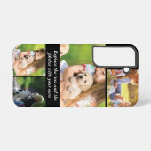 独自のテキストと写真に置き換えてください SAMSUNG GALAXYケース (裏面横)