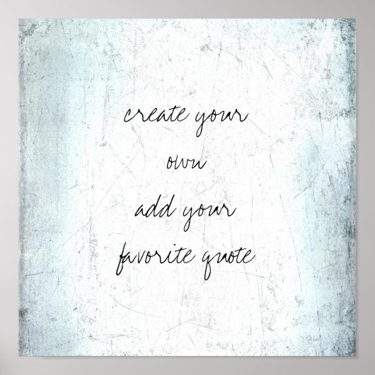 独自のテクスチャを作動揺して成すグランジる ポスター (正面)