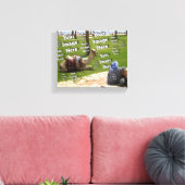 🤍独自のテンプレートのカスタム作成 キャンバスプリント (インサイチュ (リビング))