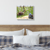 🤍独自のテンプレートのカスタム作成 キャンバスプリント (インサイチュ (寝室))