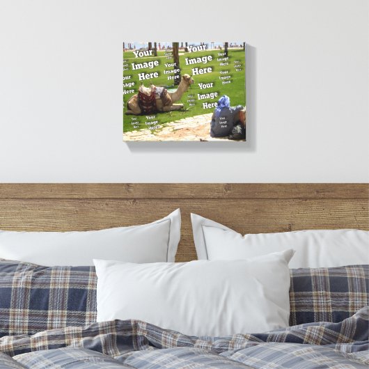 🤍独自のテンプレートのカスタム作成 キャンバスプリント (インサイチュ (寝室))