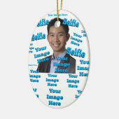 🤍独自のテンプレートのカスタム作成 セラミックオーナメント (左)