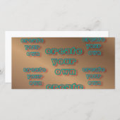 🤍独自のテンプレートのカスタム作成 セーブザデート (正面/裏面)