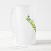 🤍独自のテンプレートのカスタム作成 フロストグラスビールジョッキ (正面左)