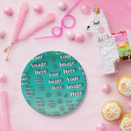 🤍独自のテンプレートのカスタム作成 ペーパープレート (パーティー)