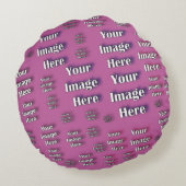 🤍独自のテンプレートのカスタム作成 ラウンドクッション (裏面)