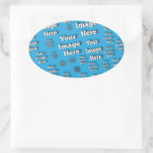 🤍独自のテンプレートのカスタム作成 ラウンドシール (バッグ)