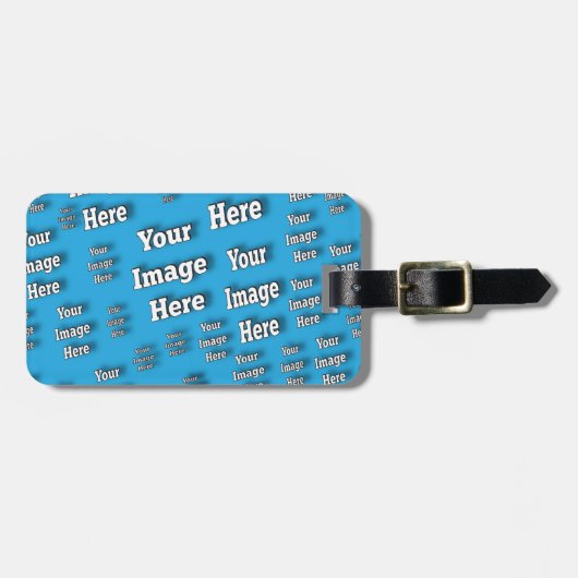 🤍独自のテンプレートのカスタム作成 ラゲッジタグ (正面横)