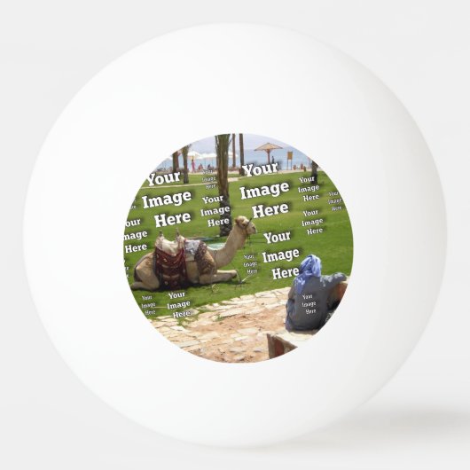 🤍独自のテンプレートのカスタム作成 卓球ボール (裏面)