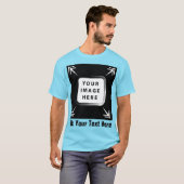 独自のテンプレートカスタムを前面に作成 Tシャツ (正面フル)