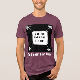 独自のテンプレートカスタムギフトのパーソナライズされた作成 トライブレンドＴシャツ