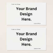 独自のデザインおよびプリントプロファイルカードの作成 (正面&裏面)